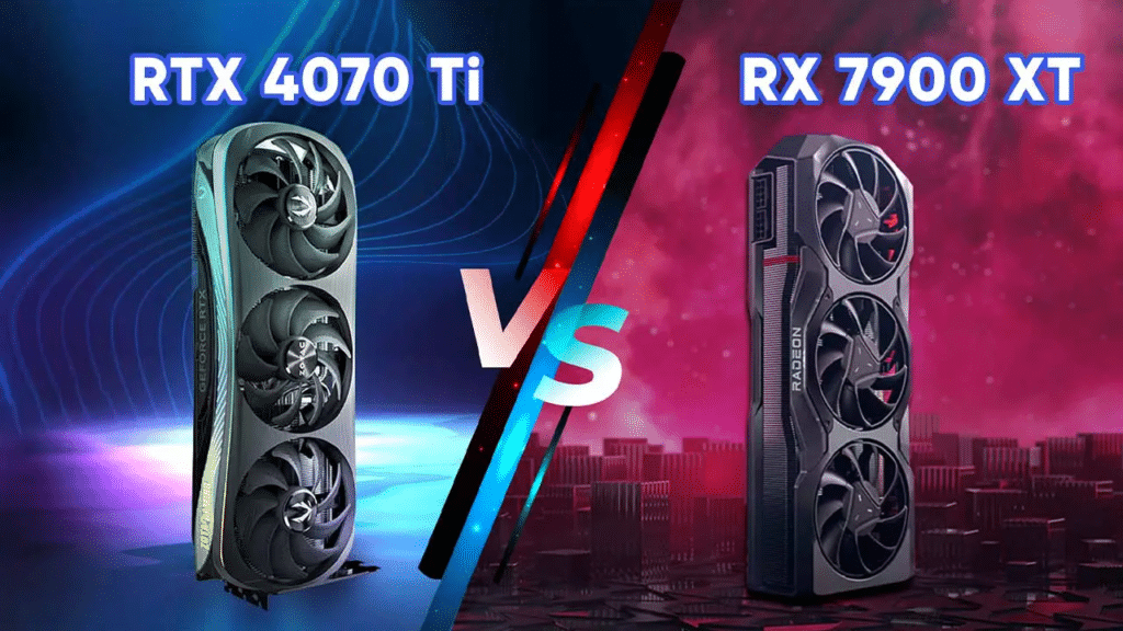RTX 4070 Ti vs AMD RX 7900 XT: laquelle choisir